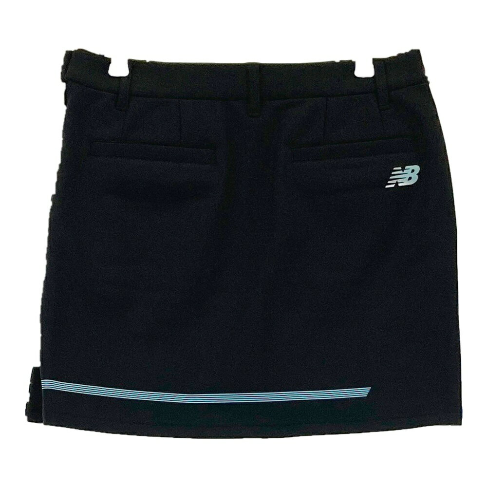 NEW BALANCE GOLF ニューバランス 2023年モデル 012-3234502 裏起毛 ストレッチスカート ネイビー系 2 【中古】ゴルフウェア レディース