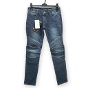uglyBROS アグリーブロス UB1001 ライディング デニムパンツ ブルー系 28 【中古】バイクウェア レディース