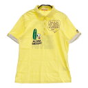 CASTELBAJAC カステルバジャック ×PEANUTS 半袖ポロシャツ スヌーピー イエロー系 42 【中古】ゴルフウェア レディース