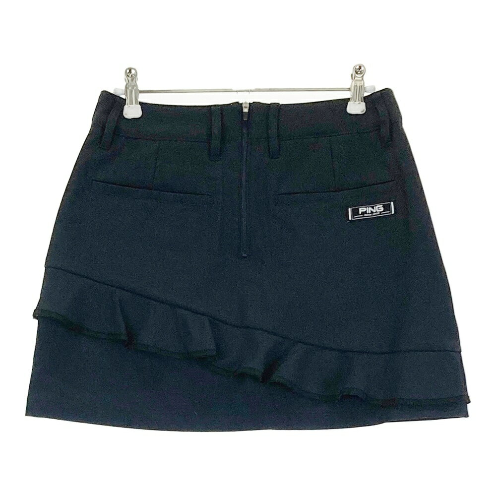PING ピン 2023年モデル スカート ネイビー系 S 【中古】ゴルフウェア レディース