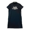 CALLAWAY キャロウェイ ハイネック 半袖ワンピース ブラック系 M 【中古】ゴルフウェア レディース