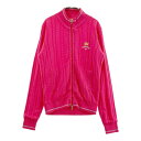 CALLAWAY キャロウェイ ニットジャケット ピンク系 S 【中古】ゴルフウェア レディース