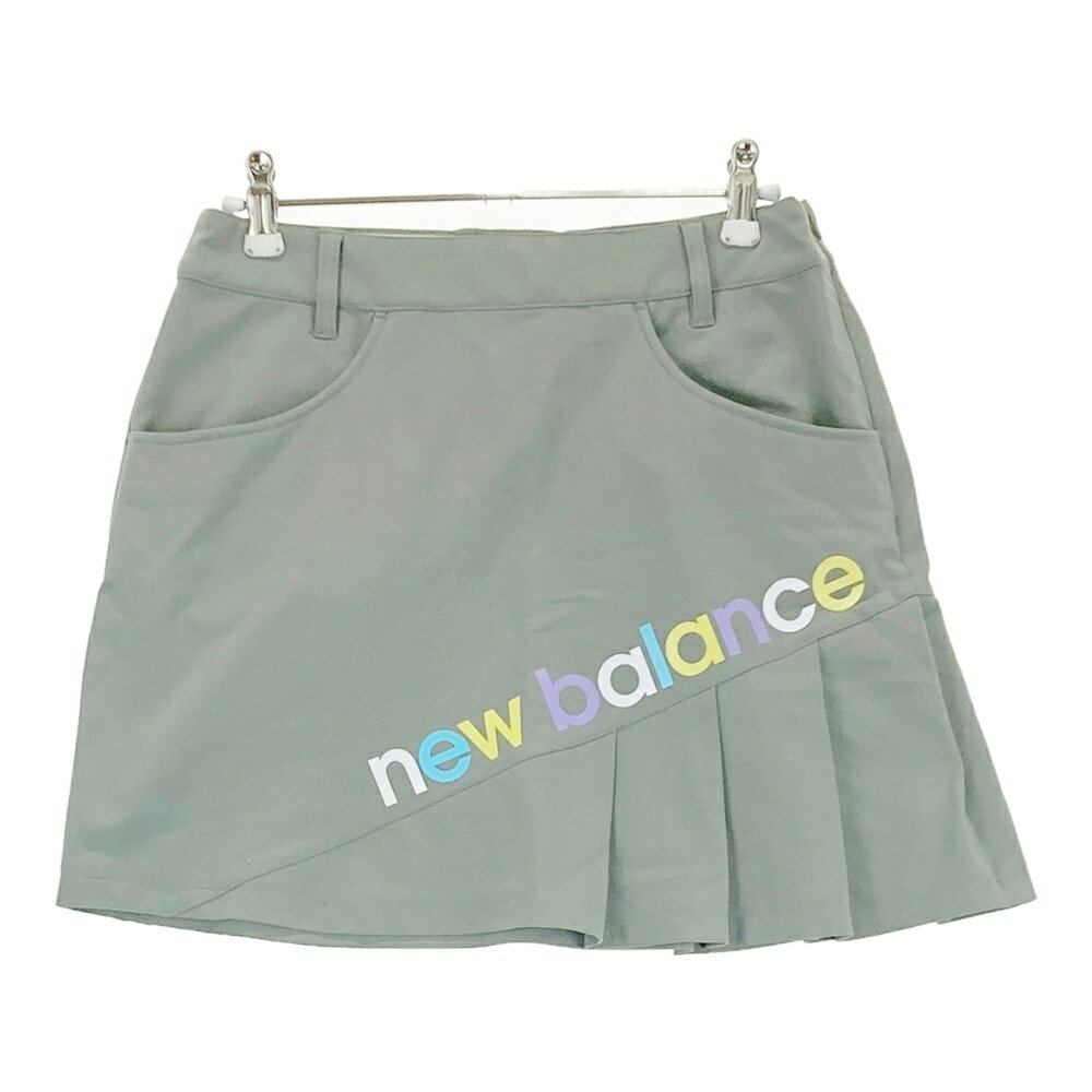 NEW BALANCE GOLF ニューバランス 2023年モデル ストレッチ 切替 スカート カーキ系 0 【中古】ゴルフ..