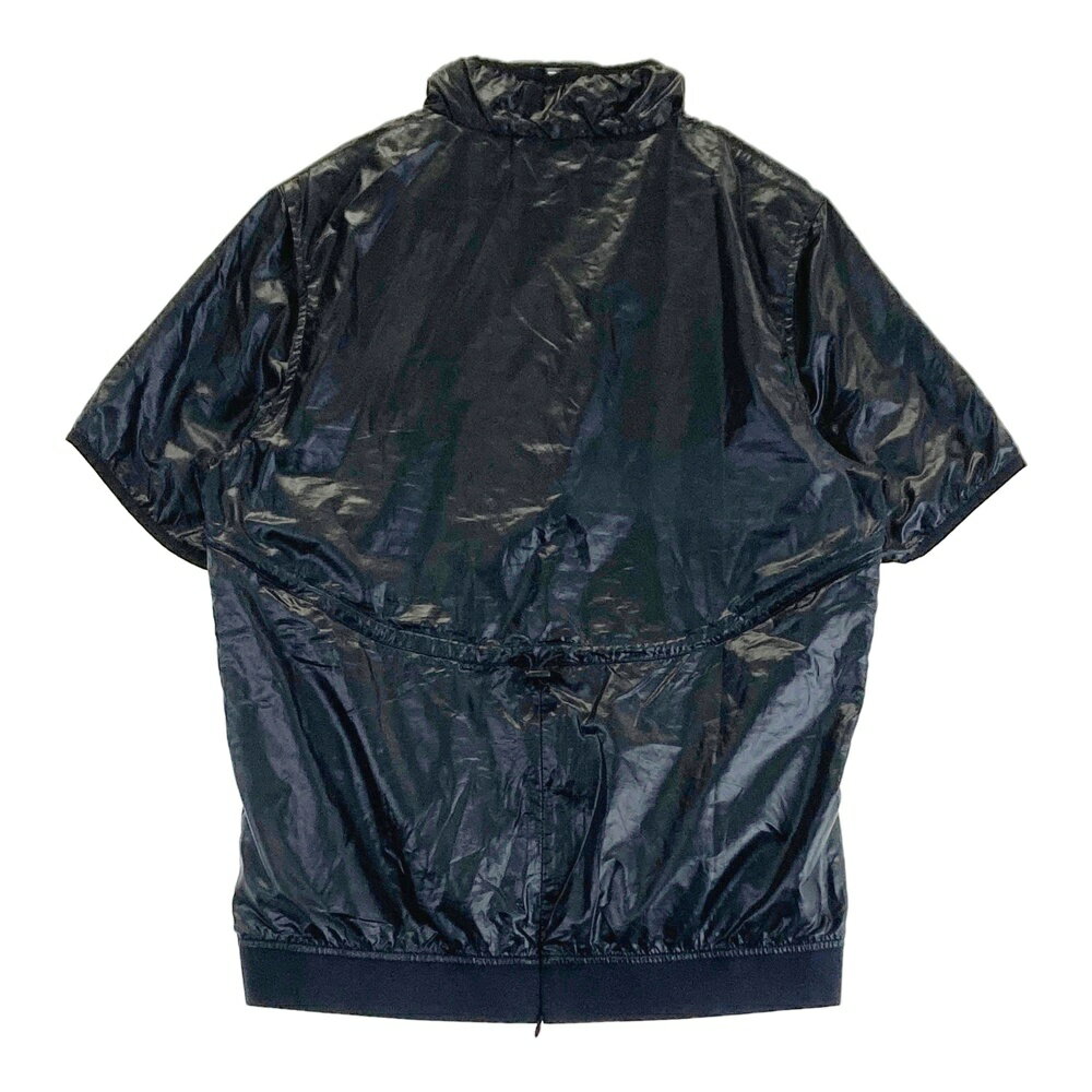 NIKE GOLF ナイキゴルフ ハーフジップ 半袖ブルゾン ブラック系 XL 【中古】ゴルフウェア レディース