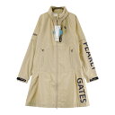 PEARLY GATES パーリーゲイツ 053-2988306 多機能 レインワンピース ベージュ系 0 【中古】ゴルフウェア レディース