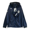PEARLY GATES パーリーゲイツ ナイロンジャケット ネイビー系 1 【中古】ゴルフウェア レディース
