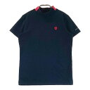 PEARLY GATES パーリーゲイツ ハイネック 半袖Tシャツ ブラック系 2 【中古】ゴルフウェア レディース