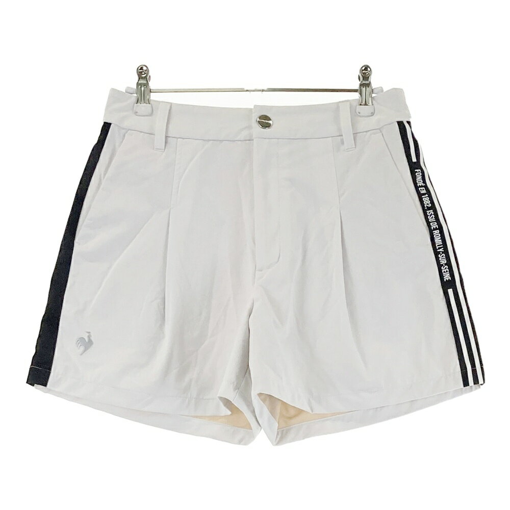 LE COQ GOLF ルコックゴルフ 2023年 ショートパンツ ホワイト系 11 【中古】ゴルフウェア レディース