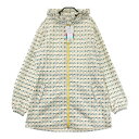 EPICURE エピキュール レインワンピース 総柄 ホワイト系 XXL 【中古】ゴルフウェア レディース