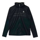 LE COQ GOLF ルコックゴルフ 長袖ジップジャケット ブラック系 L 【中古】ゴルフウェア レディース