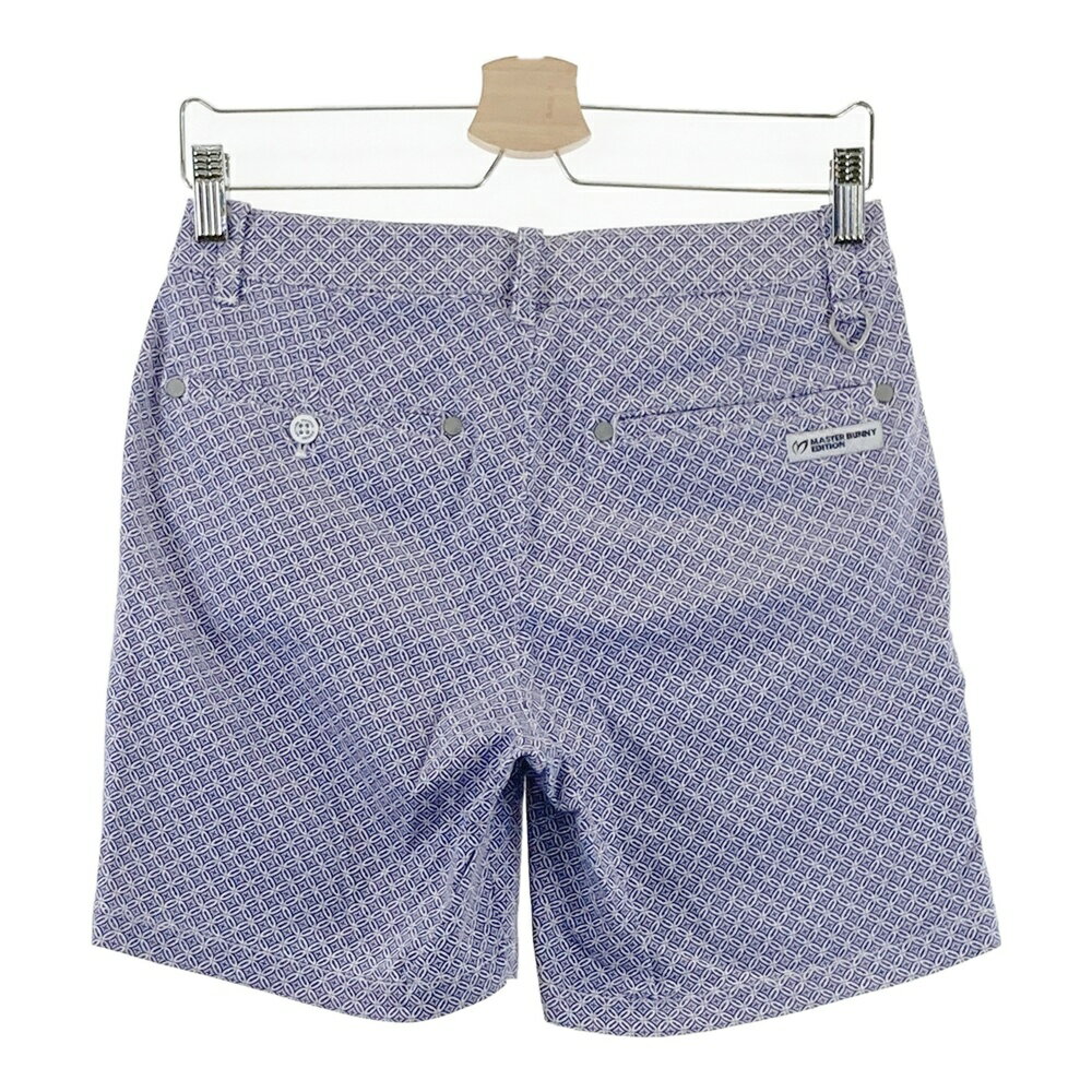 MASTER BUNNY EDITION マスターバニーエディション ショートパンツ 総柄 パープル系 1 【中古】ゴルフウェア レディース