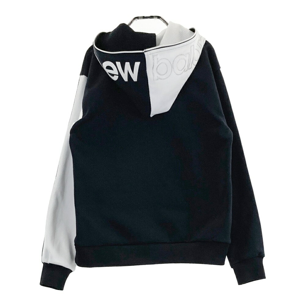NEW BALANCE GOLF ニューバランス フード付 ジップジャケット ブラック系 1 【中古】ゴルフウェア レディース