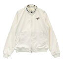 BEAMS GOLF ビームスゴルフ 2023年モデル 裏起毛 長袖 ジップジャケット ホワイト系 M 【中古】ゴルフウェア レディース
