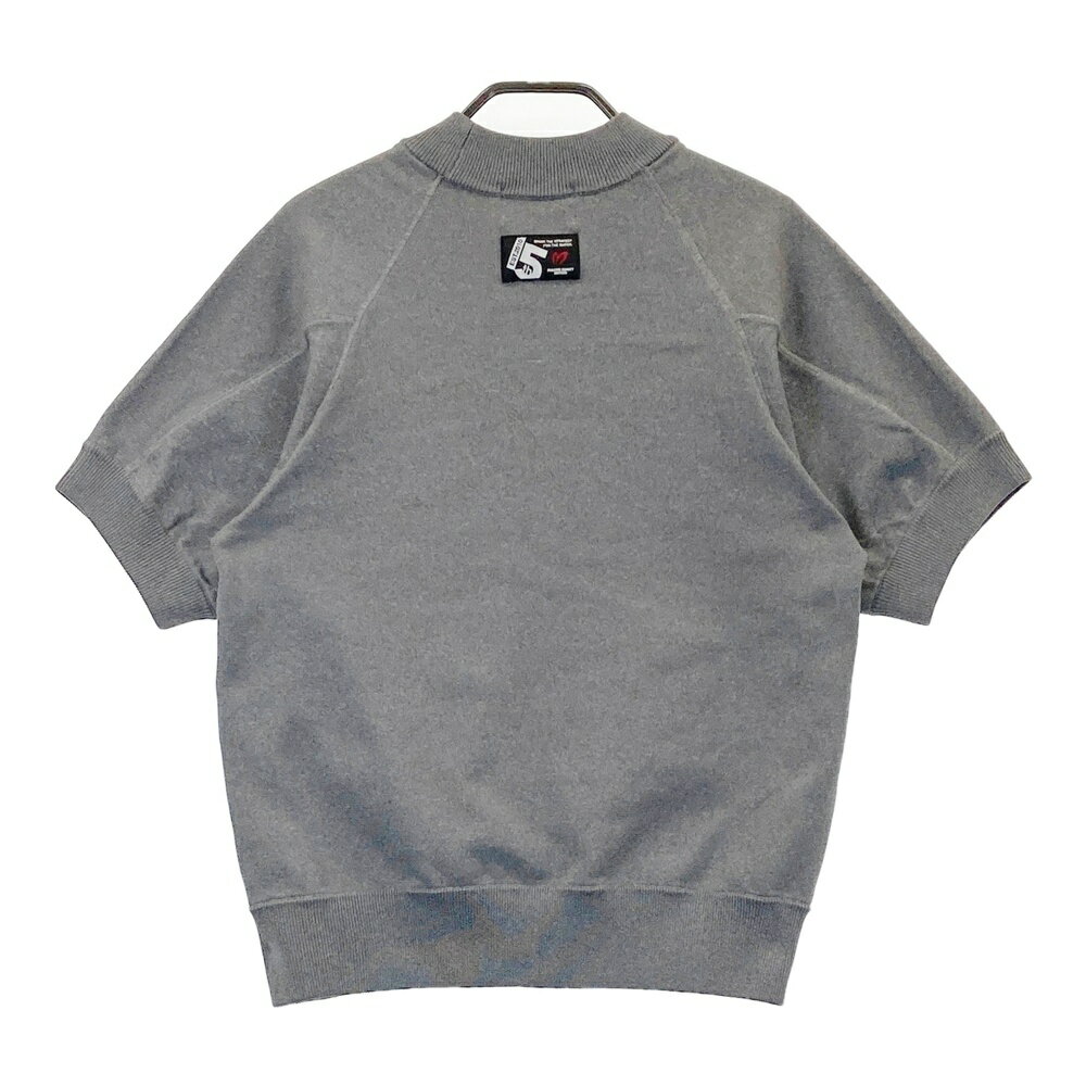 MASTER BUNNY EDITION マスターバニーエディション 2025年モデル ; 半袖ニットセーター グレー系 0 【中古】ゴルフウェア レディース