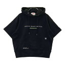 MASTER BUNNY EDITION マスターバニーエディション 2023年モデル 半袖 パーカー ロゴ刺繍 ブラック系 1 【中古】ゴルフウェア レディース