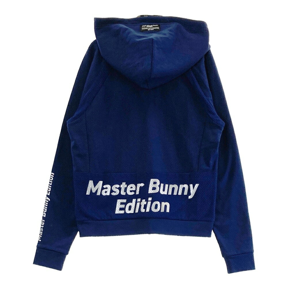 MASTER BUNNY EDITION マスターバニーエディション ジップパーカー ネイビー系 0 【中古】ゴルフウェア レディース