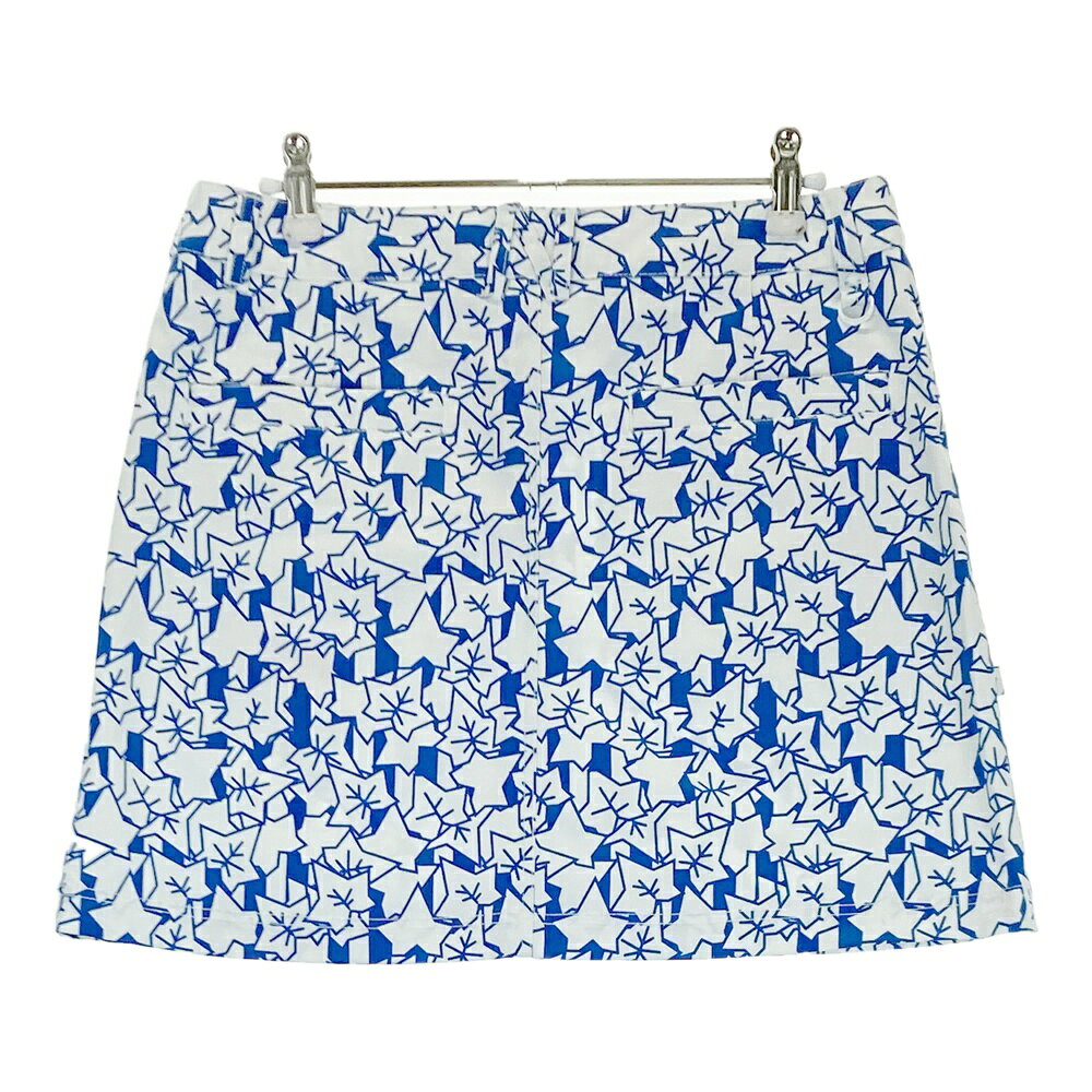 NEW BALANCE GOLF ニューバランス スカート アイビーリーフ ブルー系 2 【中古】ゴルフウェア レディース