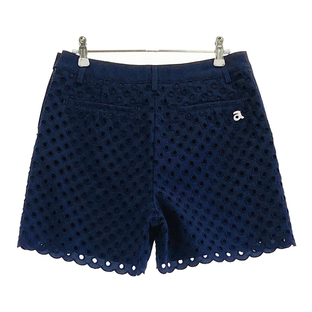 ARCHIVIO アルチビオ A457338 ショートパンツ ネイビー系 40 【中古】ゴルフウェア レディース