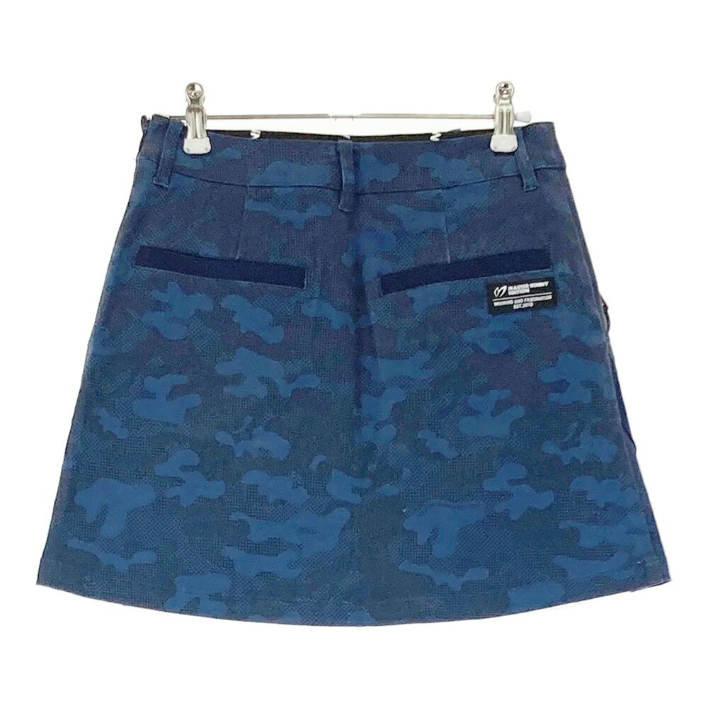 MASTER BUNNY EDITION マスターバニーエディション 759-1134206 ストレッチ スカート 総柄 ネイビー系 00 【中古】ゴルフウェア レディース