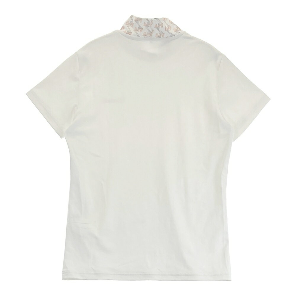 RESURRECTION レザレクション ハイネック 半袖Tシャツ ホワイト系 M 【中古】ゴルフウェア レディース