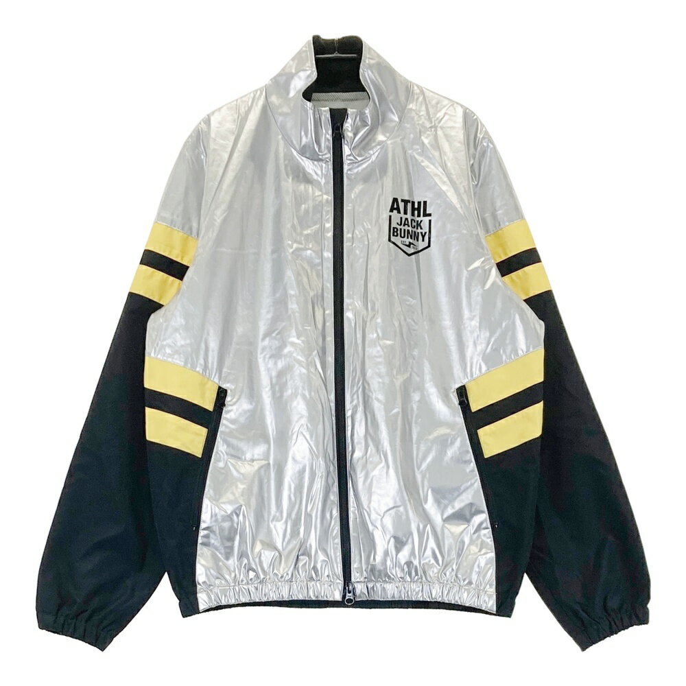 JACK BUNNY ジャックバニー ジャケット シルバー系 1 【中古】ゴルフウェア レディース