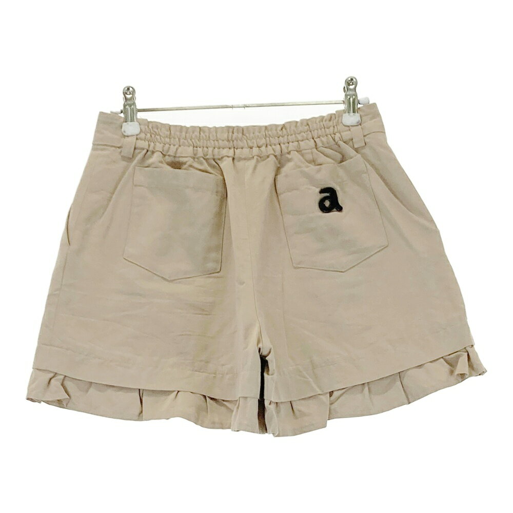 ARCHIVIO アルチビオ ショートパンツ ベージュ系 38 【中古】ゴルフウェア レディース