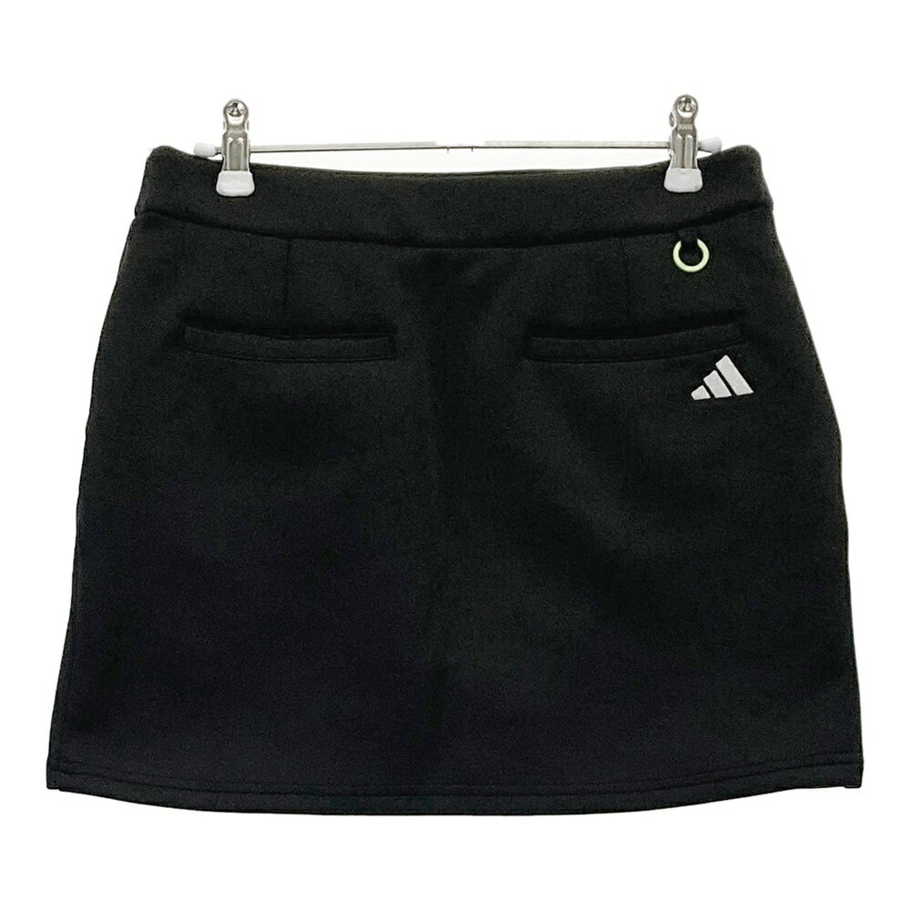 ADIDAS GOLF アディダスゴルフ 2023年モデル インナー付スカート ブラック系 L 【中古】ゴルフウェア レディース