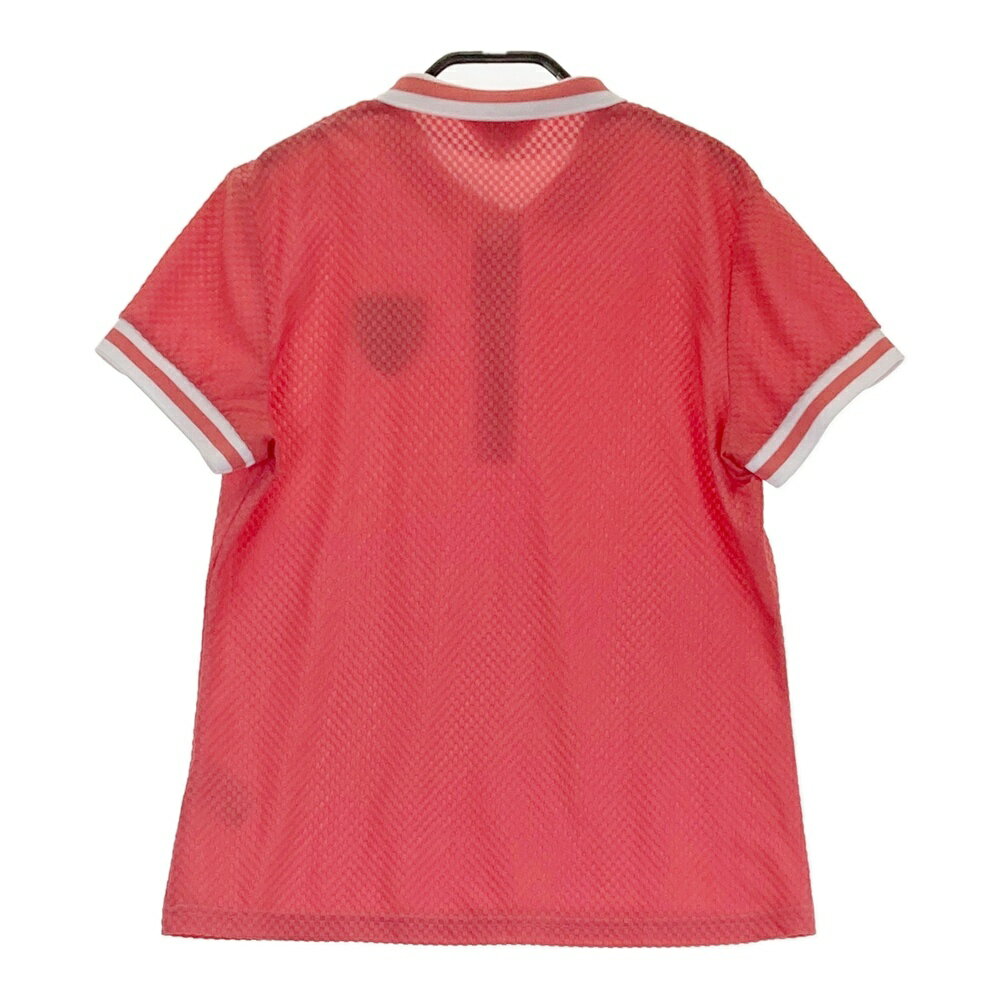 LANVIN SPORT ランバン スポール 半袖ポロシャツ ピンク系 38 【中古】ゴルフウェア レディース