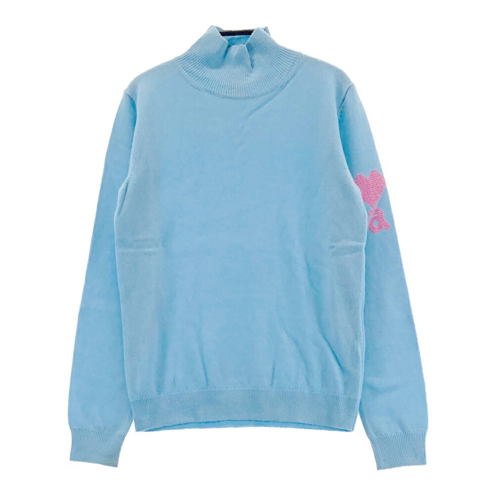 ARCHIVIO アルチビオ ウール ハイネック ニットセーター ブルー系 36 【中古】ゴルフウェア レディース