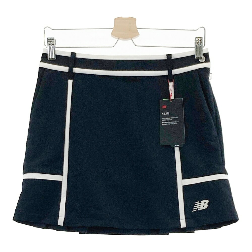 NEW BALANCE GOLF ニューバランス 2024年モデル プリーツ切替 ストレッチスカート ブラック系 1 【中古..