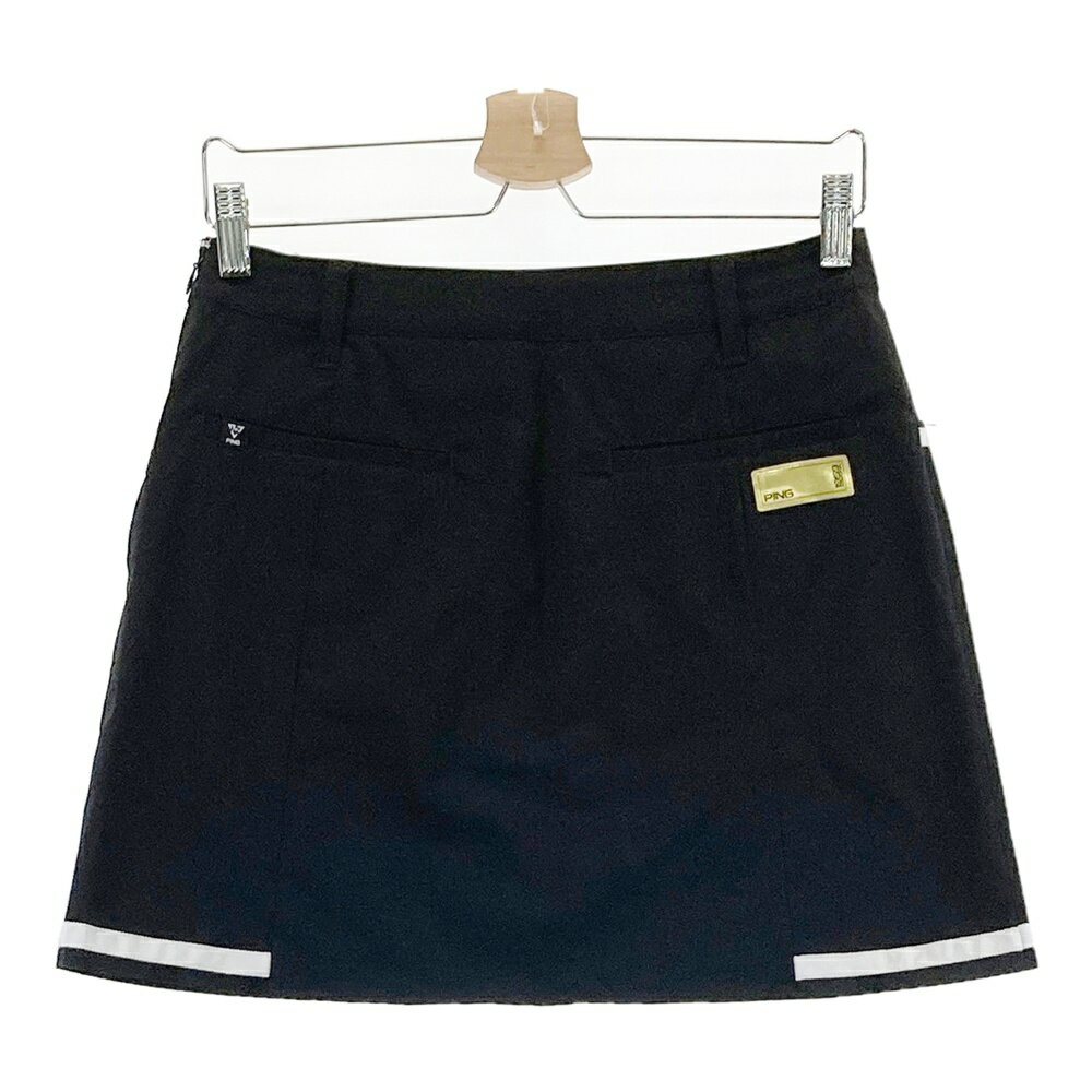 PING ピン 2024年モデル スカート ブラック系 M 【中古】ゴルフウェア レディース
