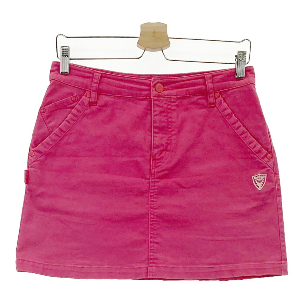 PEARLY GATES パーリーゲイツ 055-7134356 ストレッチスカート ピンク系 1 【中古】ゴルフウェア レデ..