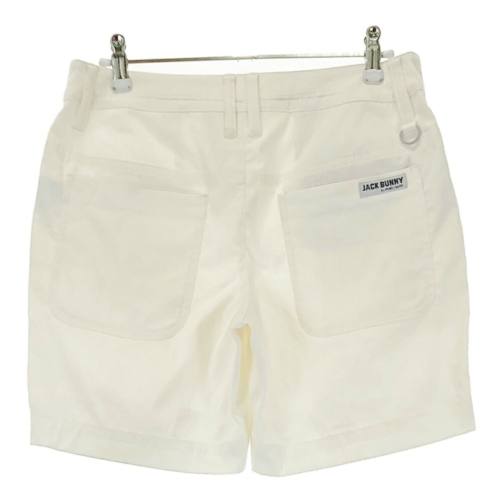 JACK BUNNY ジャックバニー ショートパンツ ホワイト系 1 【中古】ゴルフウェア レディース