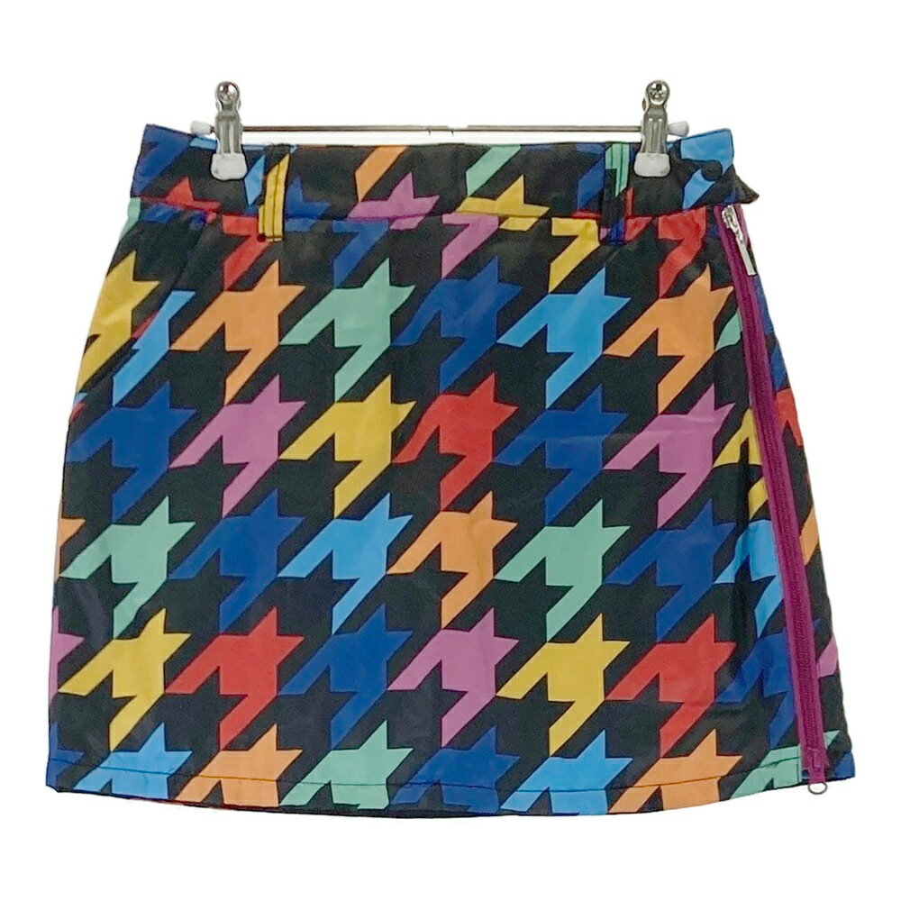 LOUD MOUTH ラウドマウス 中綿 ジップスカート ラズルダズルブラック ブラック系 S 【中古】ゴルフウェ..