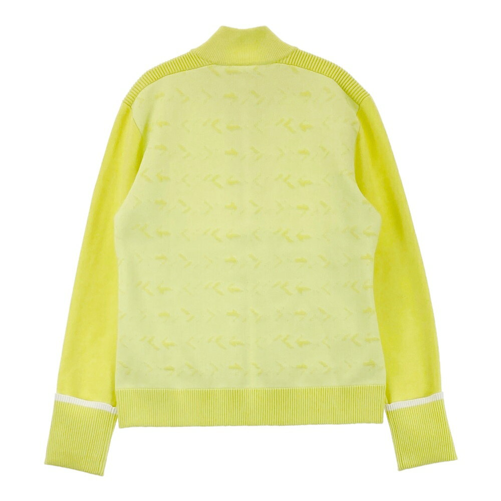 DESCENTE GOLF デサントゴルフ 切替 中綿ジャケット グリーン系 L 【中古】ゴルフウェア レディース