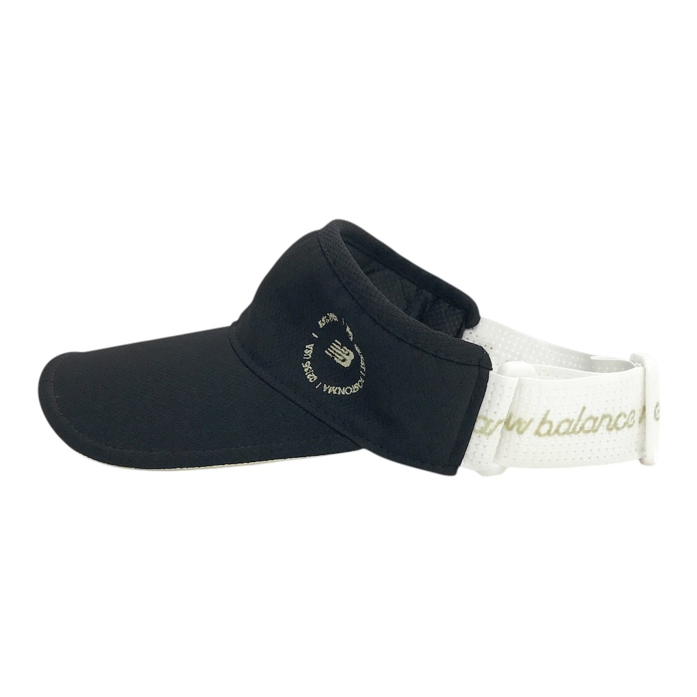 NEW BALANCE GOLF ニューバランス 2023年モデル サンバイザー ブラック系 FR 【中古】ゴルフウェア