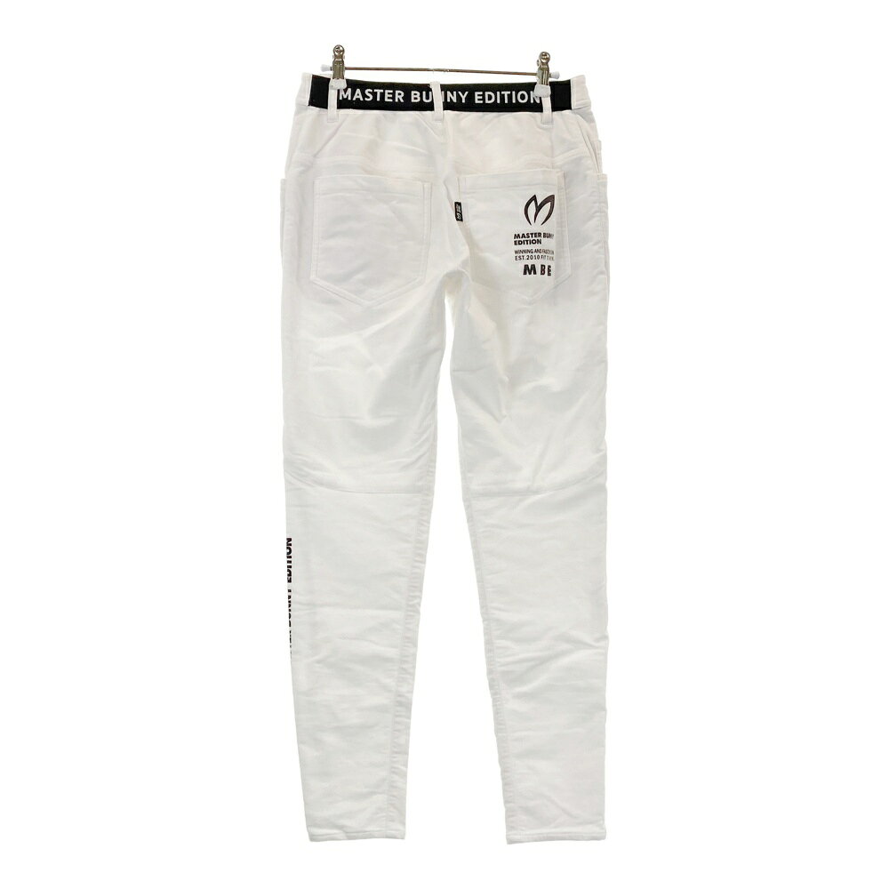 MASTER BUNNY EDITION マスターバニーエディション ストレッチパンツ ホワイト系 0 【中古】ゴルフウェア レディース