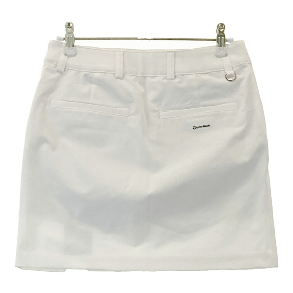 TAYLOR MADE テーラーメイド 2024年モデル インナー付スカート ホワイト系 XS 【中古】ゴルフウェア レディース