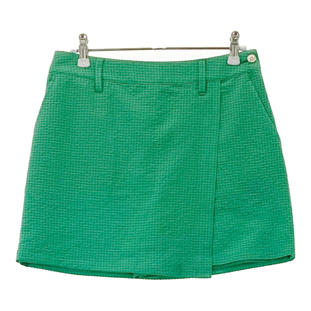 RESURRECTION レザレクション キュロットスカート グリーン系 S 【中古】ゴルフウェア レディース