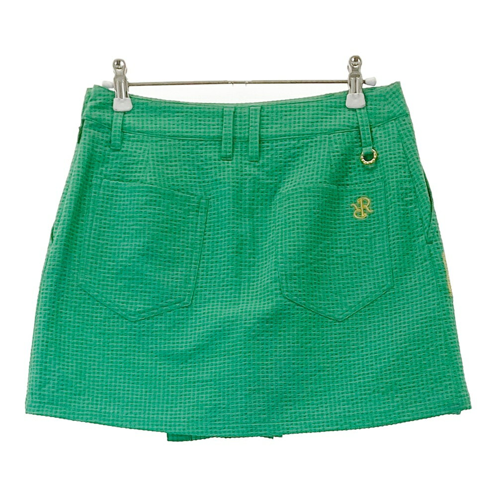 RESURRECTION レザレクション キュロットスカート グリーン系 S 【中古】ゴルフウェア レディース