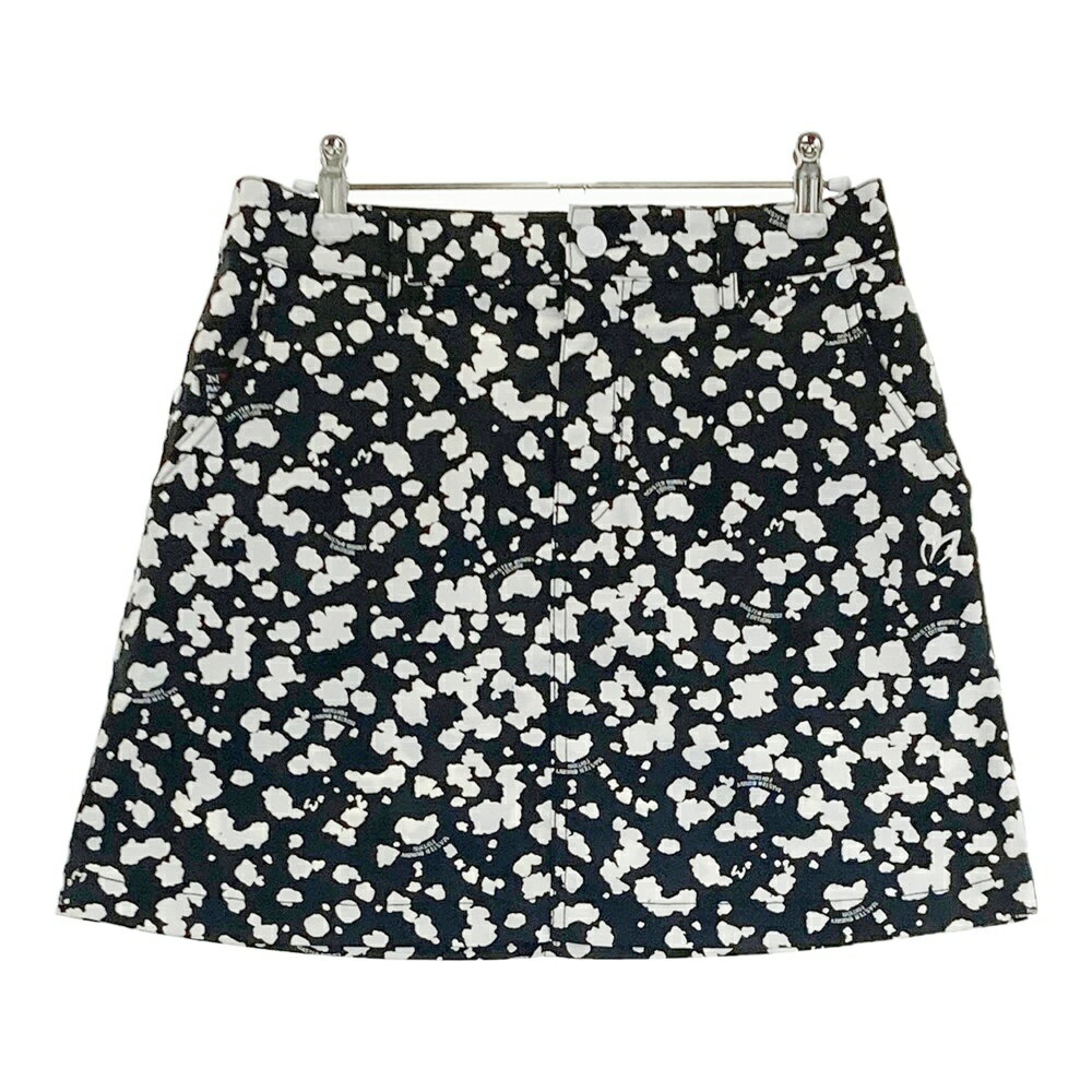 MASTER BUNNY EDITION マスターバニーエディション ストレッチスカート カウ柄 ブラック系 1 【中古】..