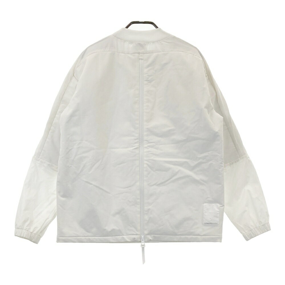 PUMA GOLF プーマゴルフ 中綿切替ブルゾン ホワイト系 XL 【中古】ゴルフウェア レディース