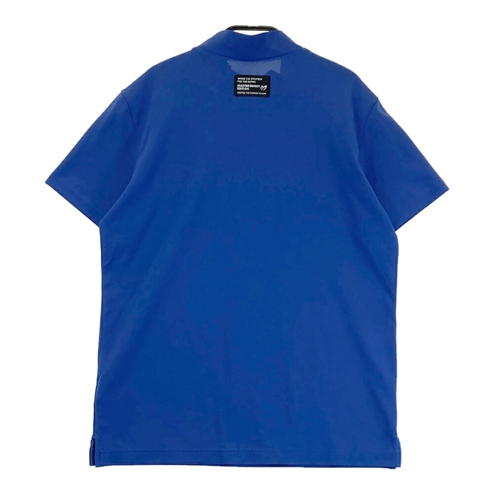 MASTER BUNNY EDITION マスターバニーエディション ハイネック 半袖Tシャツ ブルー系 2 【中古】ゴルフウェア レディース