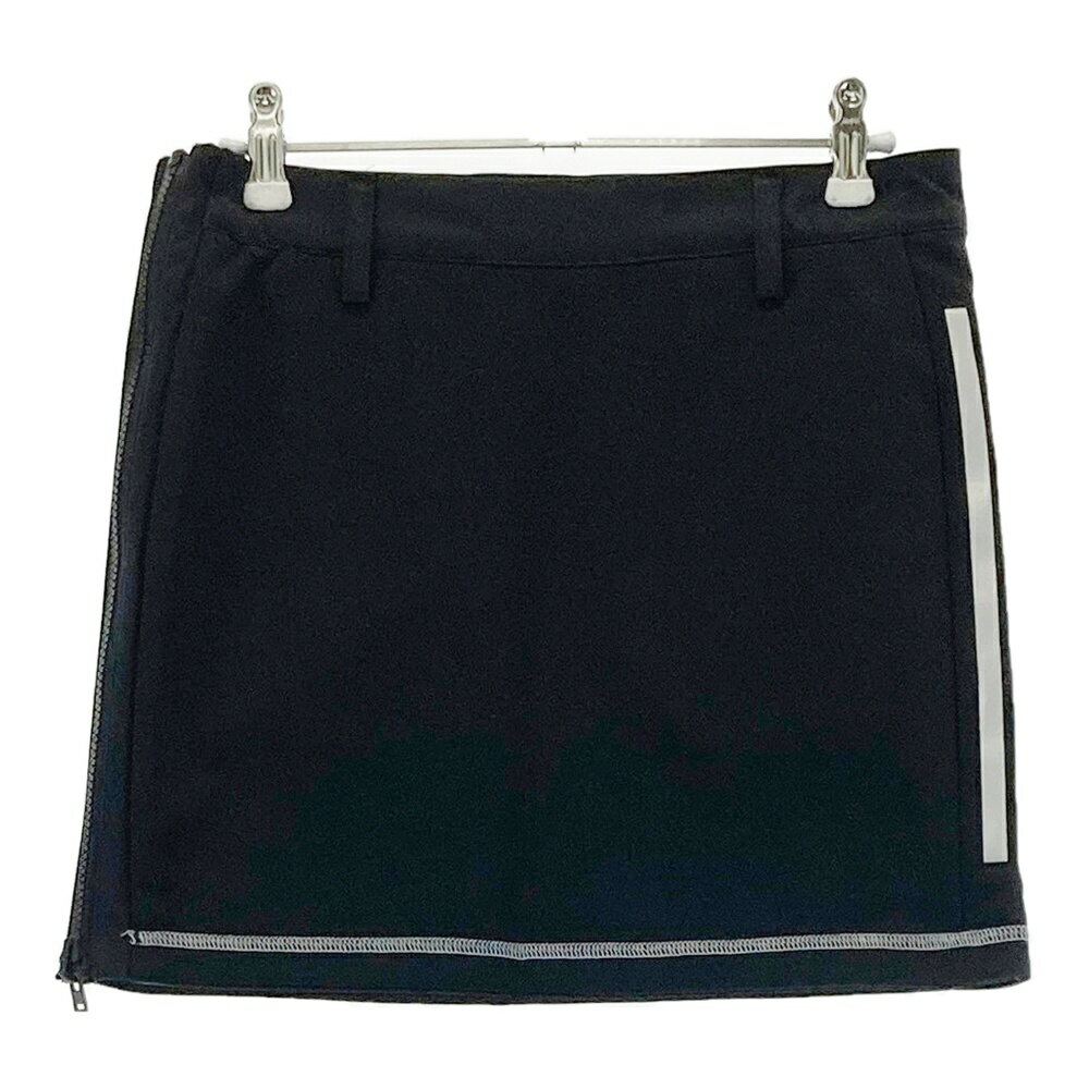 ADIDAS GOLF アディダスゴルフ GV0245 リバーシブル スカート ブラック系 S 【中古】ゴルフウェア レデ..
