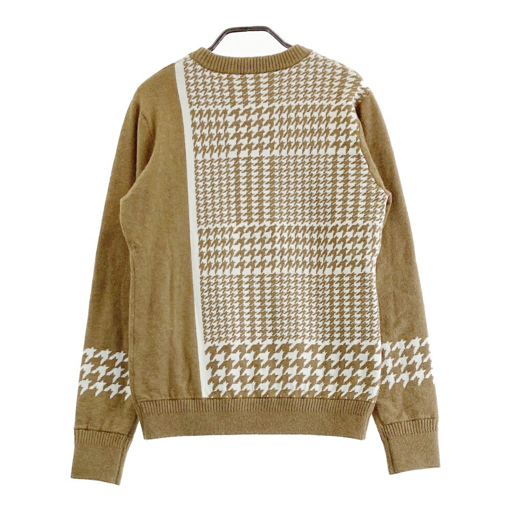 FILA GOLF フィラゴルフ MO4DL781 ニットセーター ブラウン系 L 【中古】ゴルフウェア レディース