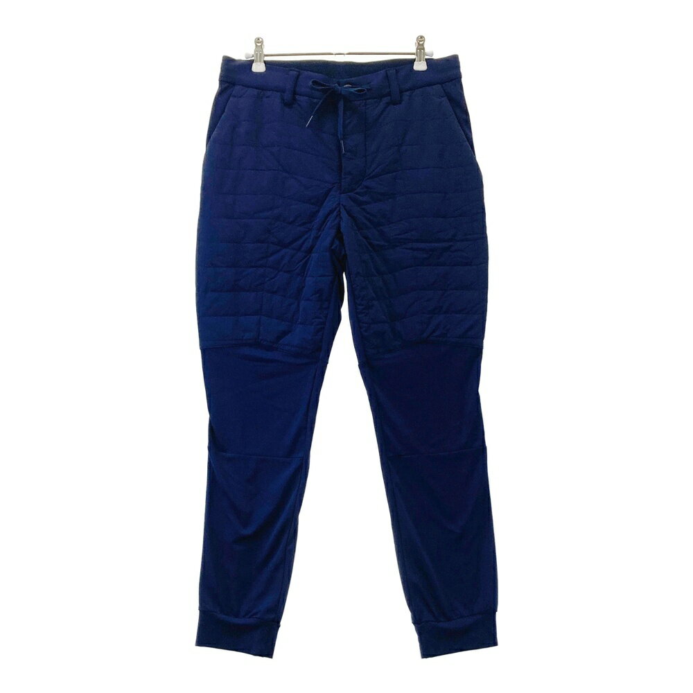 ADIDAS GOLF アディダスゴルフ 2023年モデル 中綿切替 ジョガーパンツ ネイビー系 79 【中古】ゴルフウェア レディース
