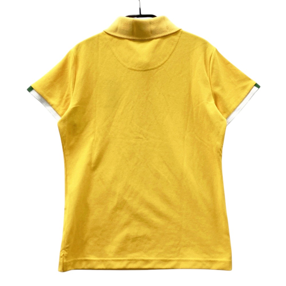CALLAWAY キャロウェイ 半袖ポロシャツ イエロー系 M 【中古】ゴルフウェア レディース