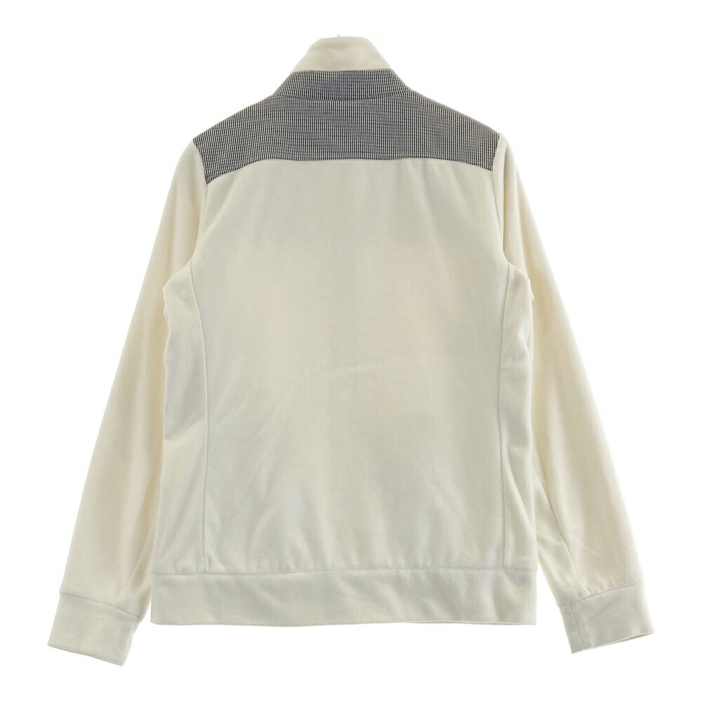 MUNSING WEAR マンシングウェア 裏地付 フリース ジップジャケット ホワイト系 M 【中古】ゴルフウェア レディース