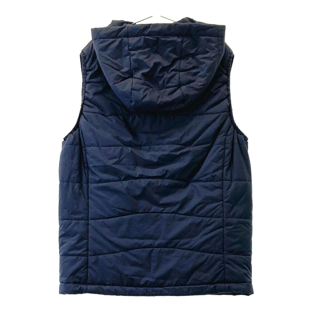 FIDRA フィドラ 中綿ベスト ネイビー系 M 【中古】ゴルフウェア レディース