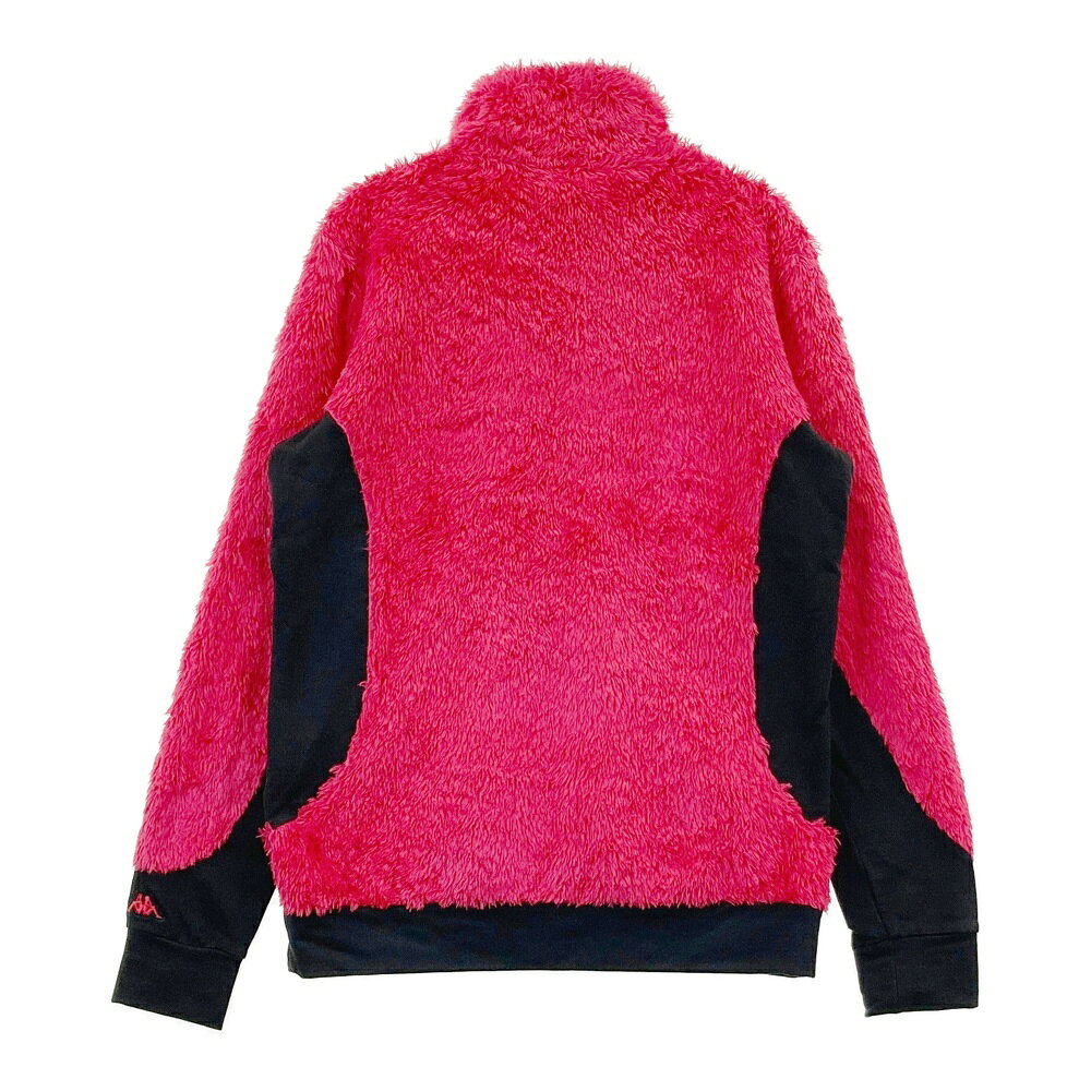KAPPA GOLF カッパゴルフ フリース ジップジャケット ピンク系 M 【中古】ゴルフウェア レディース